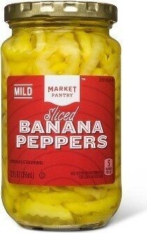 Sliced Banana Peppers, Mild