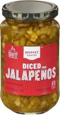 Hot Diced Jalapenos, Hot