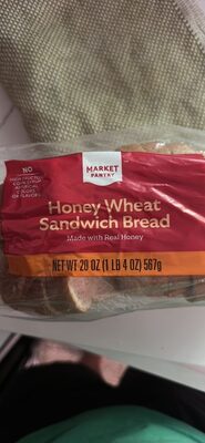 Honey Wheat Sandwich Bread, Honey Wheat