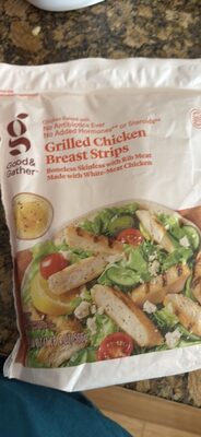 Grilled Chicken Breast Strips, Grilled