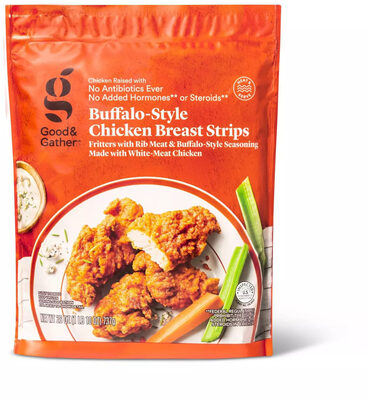 Buffalo-Style Chicken Breast Strips, Buffalo-Style