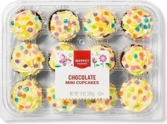 Chocolate Mini Cupcakes, Chocolate