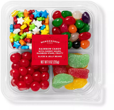 Cherry Sours, Rainbow Stars, Fruity Slices & Jelly Beans Candy