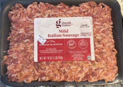 Mild Italian Sausage, Mild Italian