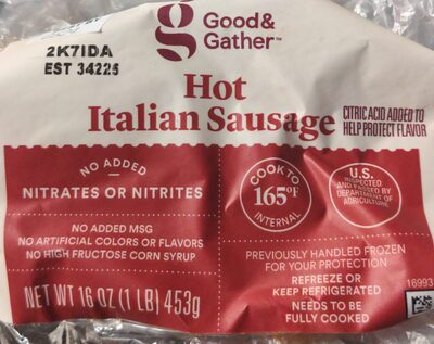 Hot Italian Sausage, Hot Italian