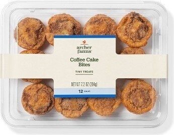 Coffee Cake Tiny Treats, Coffee Cake