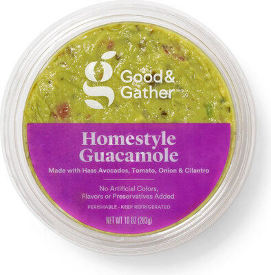 Homestyle Guacamole, Homestyle