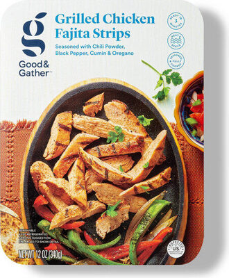 Grilled Chicken Fajita Strips, Grilled