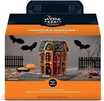 Chocolate Haunted Mansion Cookie Kit, Chocolate