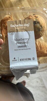 Blueberry Streusel Muffins, Blueberry Streusel