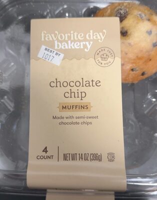 Chocolate Chip Muffins, Chocolate Chip