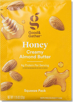 Honey Creamy Almond Butter, Honey Creamy