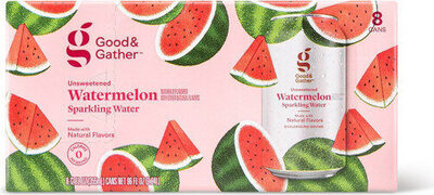 Unsweetened Watermelon Sparkling Water, Unsweetened Watermelon