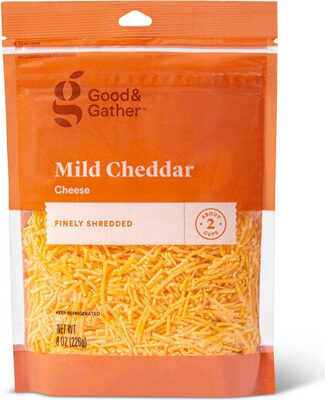 Mild Cheddar Fine Cut Cheese, Mild Cheddar