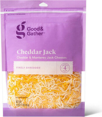 Cheddar Jack Cheddar & Monterey Jack Fine Cut Cheeses, Cheddar Jack