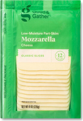 Mozzarella Low-Moisture Part-Skim Classic Cheese, Mozzarella