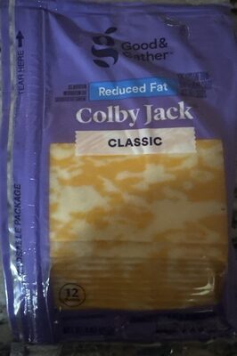 Colby Jack Reduced Fat Colby & Monterey Jack Classic Cheeses, Colby Jack