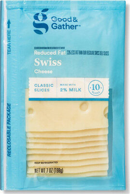 Swiss Reduced Fat Classic Cheese, Swiss