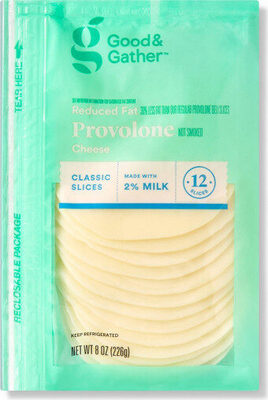 Provolone Reduced Fat Not Smoked Classic Cheese, Provolone