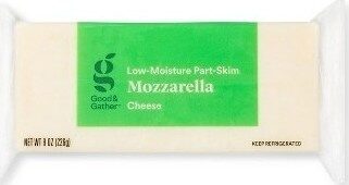 Mozzarella Low-Moisture Part-Skim Cheese, Mozzarella