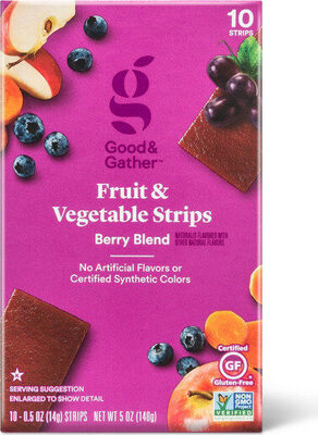 Berry Blend Fruit & Vegetable Strips, Berry Blend