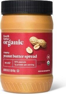 Creamy No Stir Peanut Butter Spread, Creamy