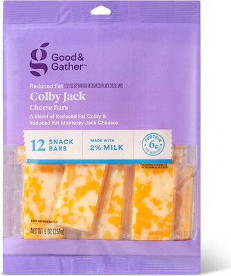 Colby Jack Reduced Fat Colby & Monterey Jack Cheeses Snack Bars, Colby Jack