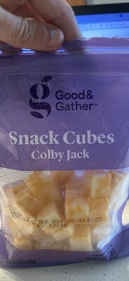 Colby Jack Colby & Monterey Jack Cheeses Snack Cubes, Colby Jack