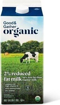 2% Reduced Fat Milk