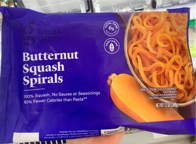 Butternut Squash Spirals, Butternut Squash
