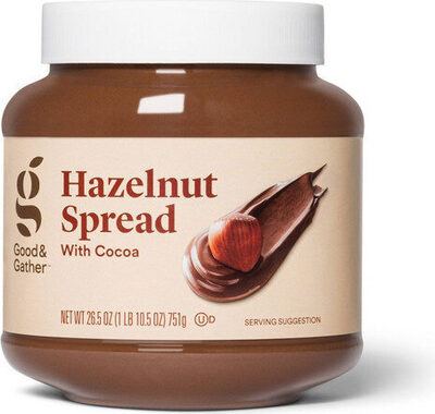 Hazelnut Spread With Cocoa, Hazelnut