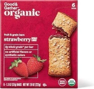 Strawberry Fruit & Grain Bars, Strawberry