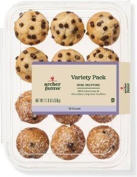 Blueberry And Chocolate Chip Mini Muffins