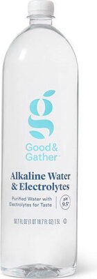 Alkaline Water & Electrolytes