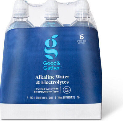 Alkaline Water & Electrolytes Sport Cap