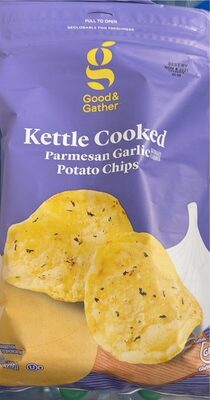 Parmesan Garlic Kettle Cooked Potato Chips, Parmesan Garlic