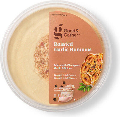 Roasted Garlic Hummus, Roasted Garlic