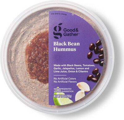 Black Bean Hummus, Black Bean