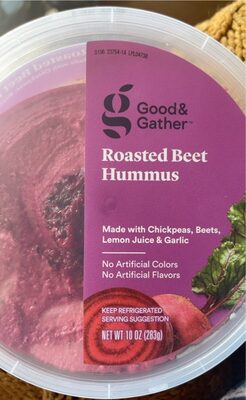 Roasted Beet Hummus, Roasted Beet