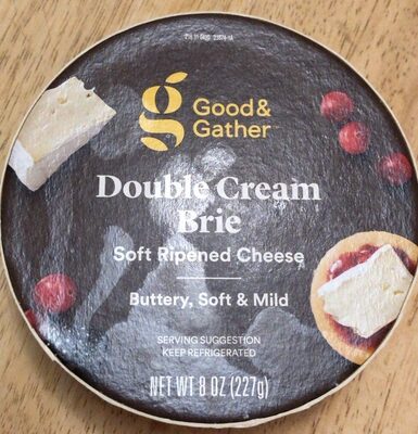 Double Cream Brie Soft Ripened Cheese, Double Cream Brie