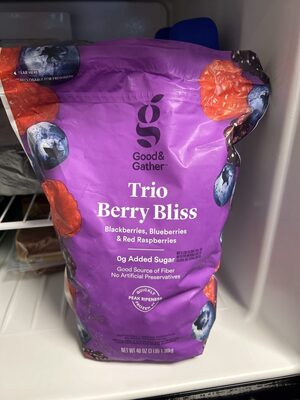 Triple Berry Blackberries, Blueberries & Red Raspberries Blend, Triple Berry