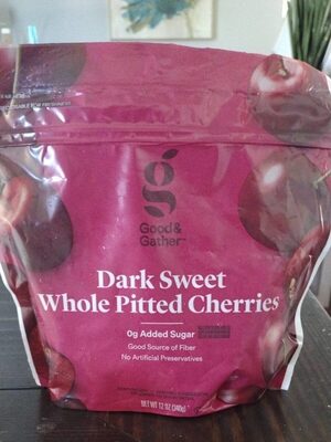 Dark Sweet Whole Pitted Cherries, Dark Sweet