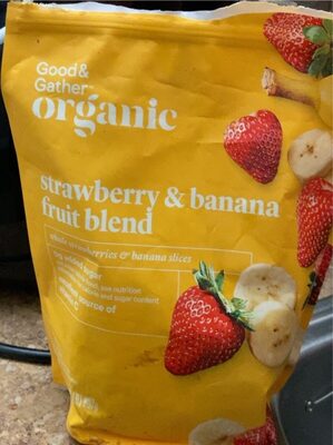 Strawberry & Banana Fruit Blend, Strawberry & Banana