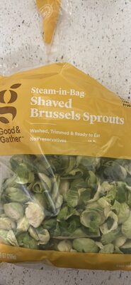 Steam-In-Bag Shaved Brussels Sprouts