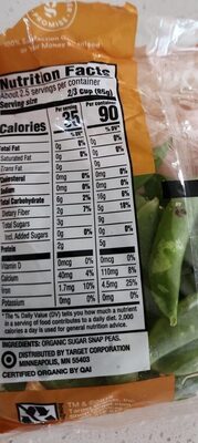 Sugar Snap Steam-In-Bag Peas, Sugar Snap