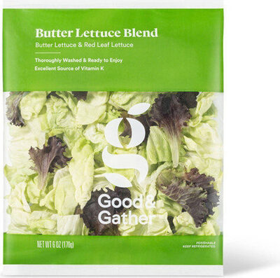 Butter Lettuce & Red Leaf Lettuce Blend, Butter Lettuce