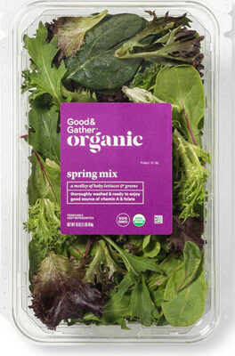 Spring Mix A Medley Of Baby Lettuces & Greens, Spring Mix