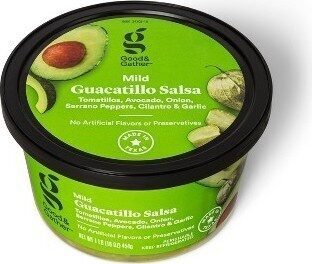 Mild Guacatillo Salsa, Mild Guacatillo