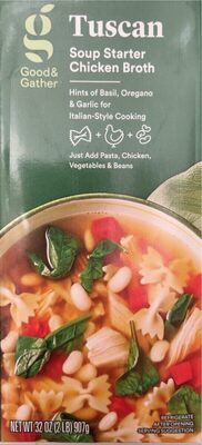 Tuscan Soup Starter Chicken Broth, Tuscan
