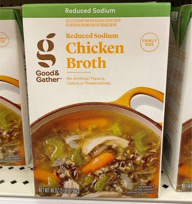 Chicken Reduced Sodium Broth, Chicken